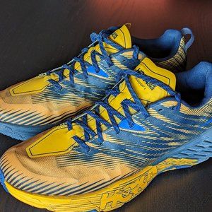 Hoka Speedgoat 4 - Castlerock Golden Yellow